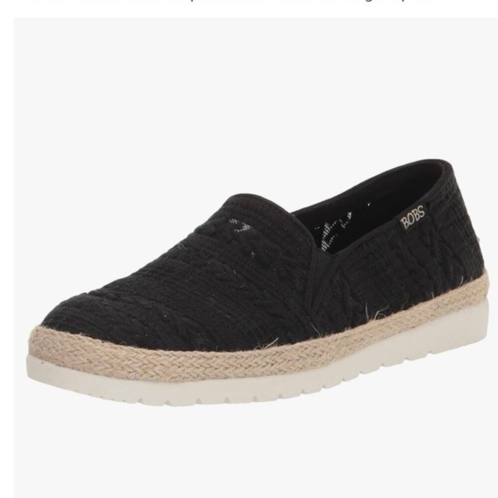 NEW Bobs flexpadrille great crossings slip on 7